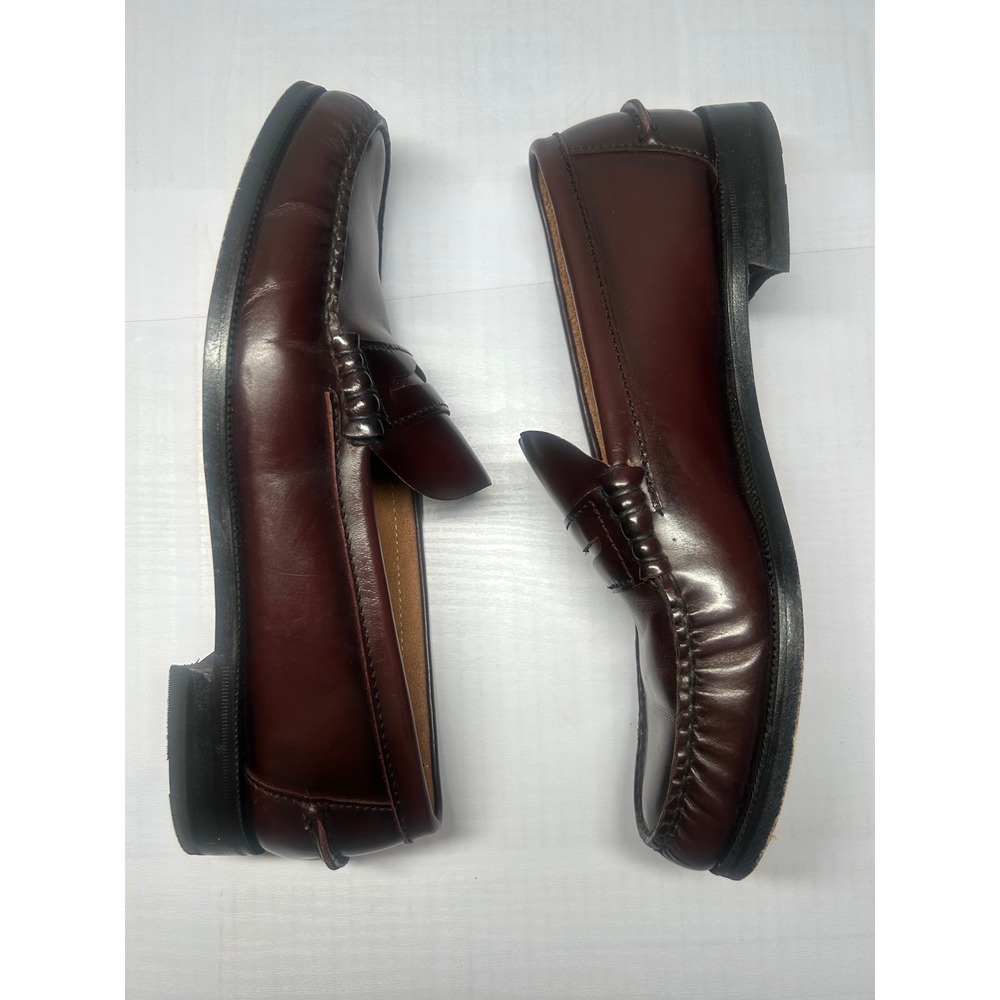 Florsheim Brown Leather Penny Loafers Men's Dress Shoes Size 10 Used/No Box